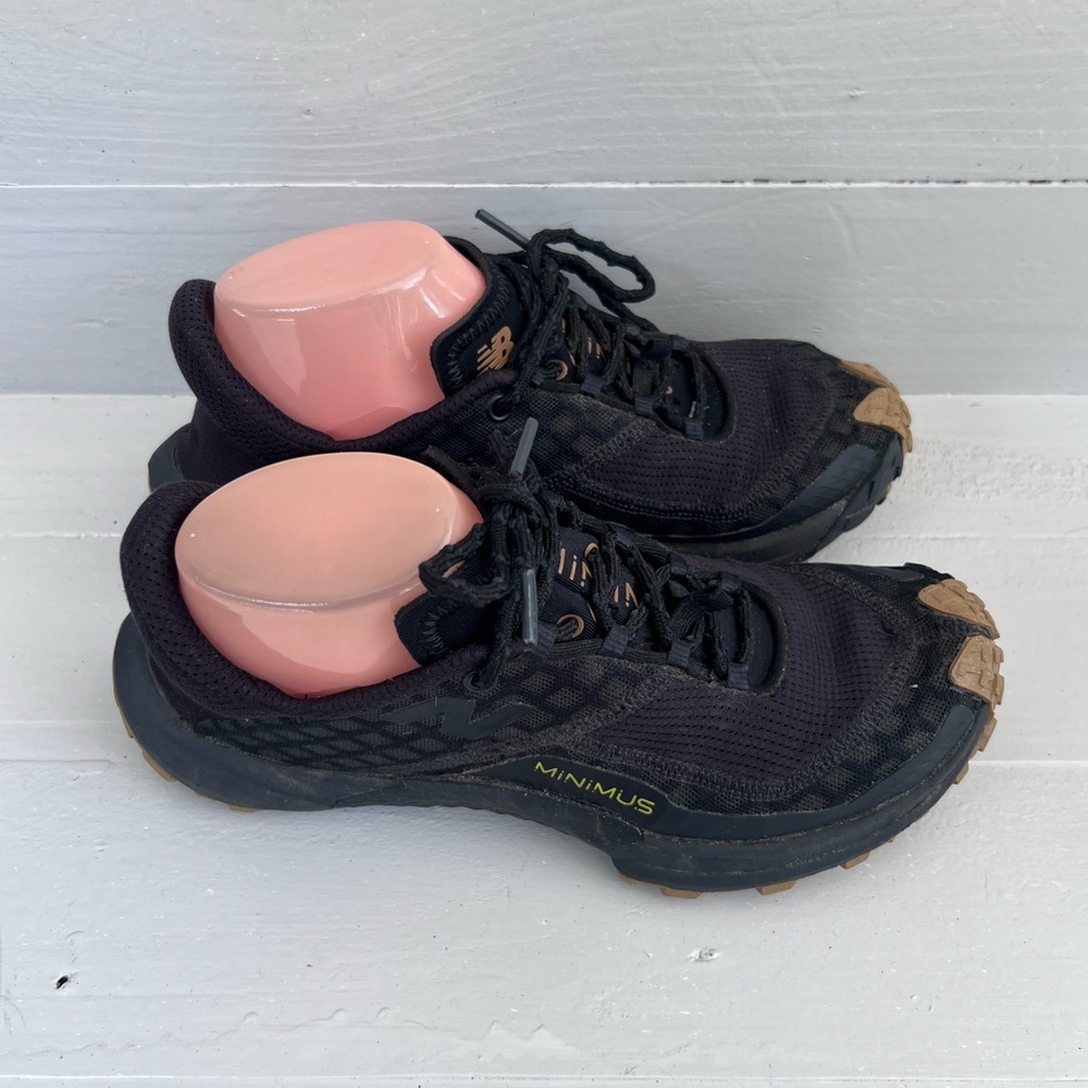 New Balance Minimus Trail Black Womens 7.5 Great Plains WTM10LK1 - Picture 3 of 8